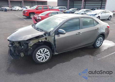 2017 Toyota Corolla Le из США, поврежденный, VIN 5YFBURHE1HP575243